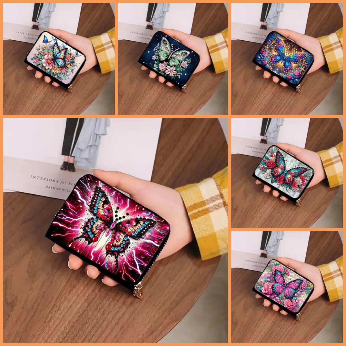 Leatherwork Drawing - 1 Set de Pintura de Diamantes
