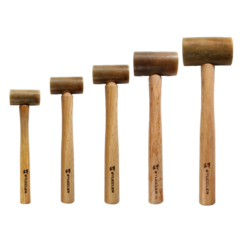 Mallet Rawhide Craft - Stuccler mazo de cuero crudo joyería