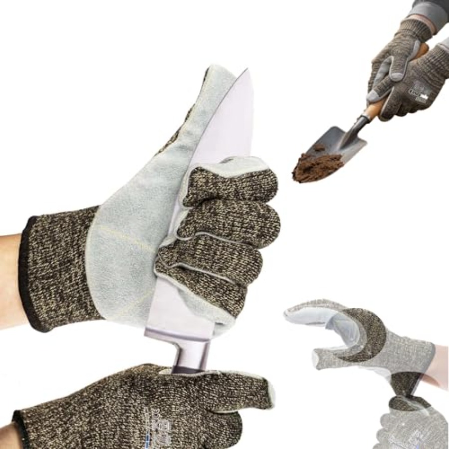 Guantes de jardinería: Resiste - Leatherworking Leveling reseña y precio