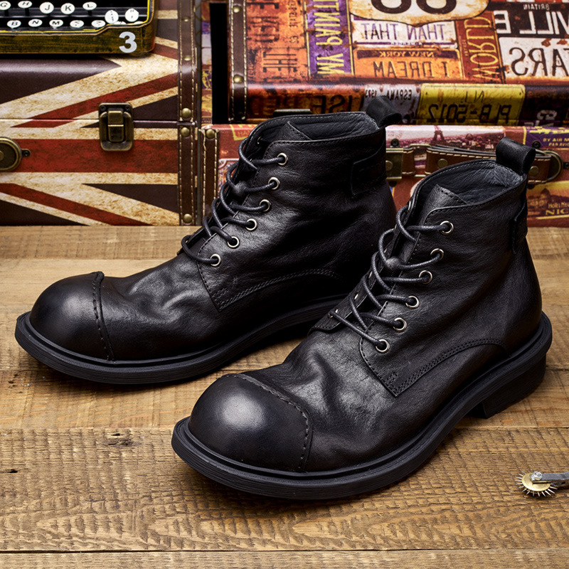 Botas de trabajo Retro de cabe - Leather Work Oxfords reseña y precio