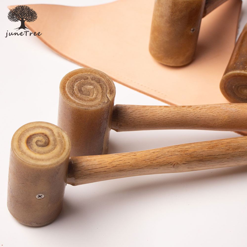 Martillo de cuero crudo Junetr - Mallet Rawhide Craft reseña y precio