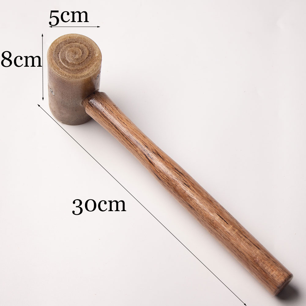 Martillo de cuero crudo Junetr - Mallet Rawhide Craft reseña y precio