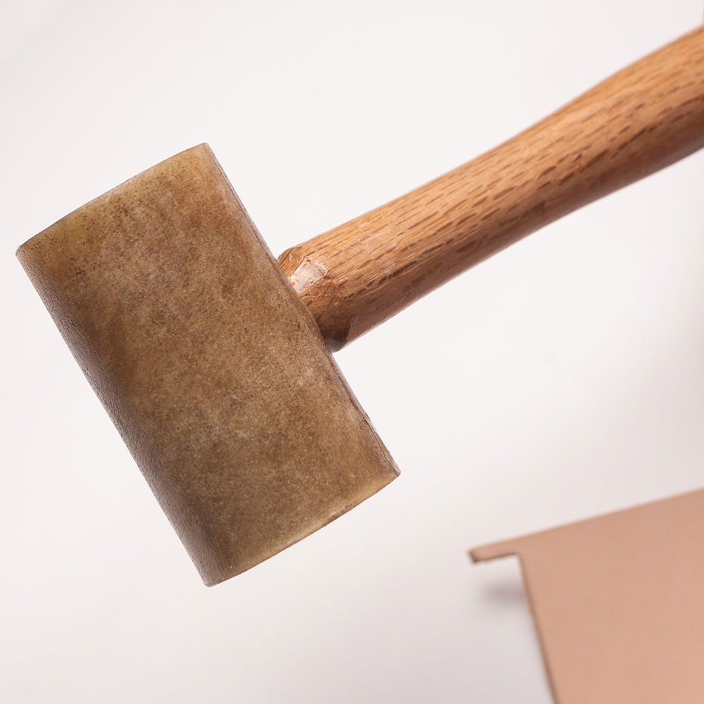 Martillo de cuero crudo Junetr - Mallet Rawhide Craft reseña y precio