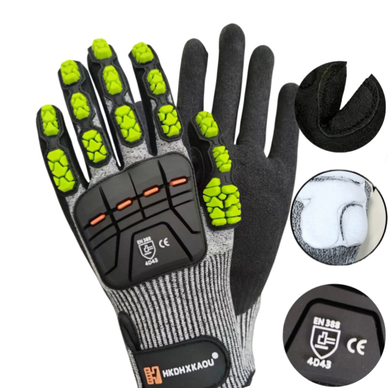 Guantes de trabajo protectores - Leatherworking Leveling reseña y precio