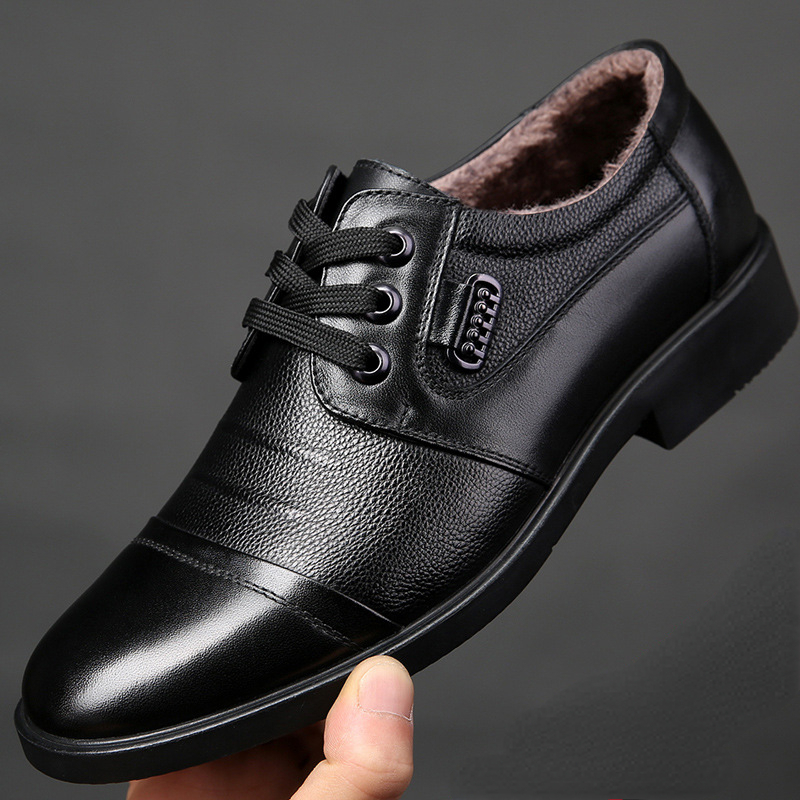 Zapatos de negocios formales d - Leather Work Oxfords reseña y precio