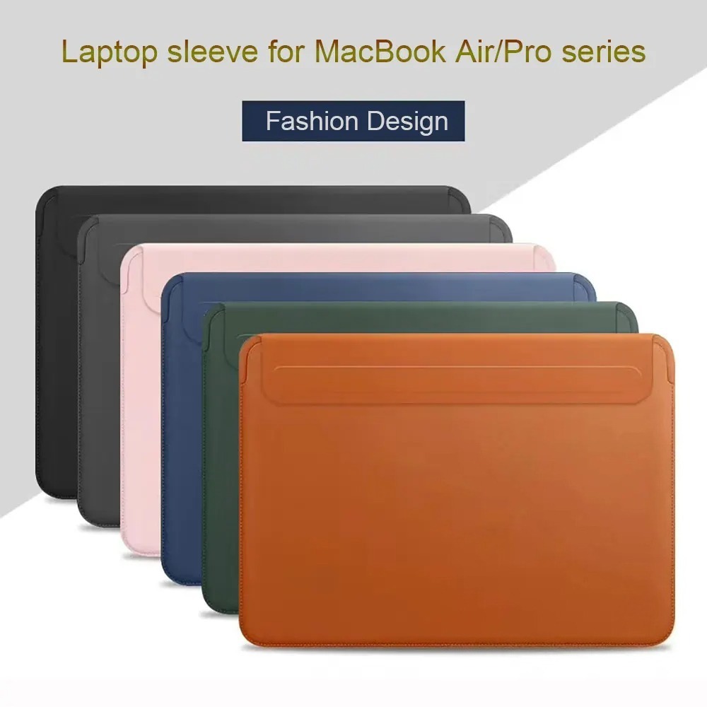 Nueva Funda para Laptop MacBoo - Leather Work Laptop Bag reseña y precio